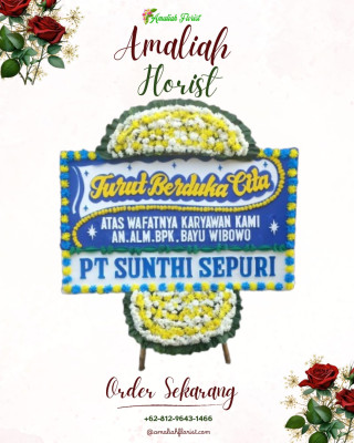 Papan Bunga Duka di Tanah Pak Lambik